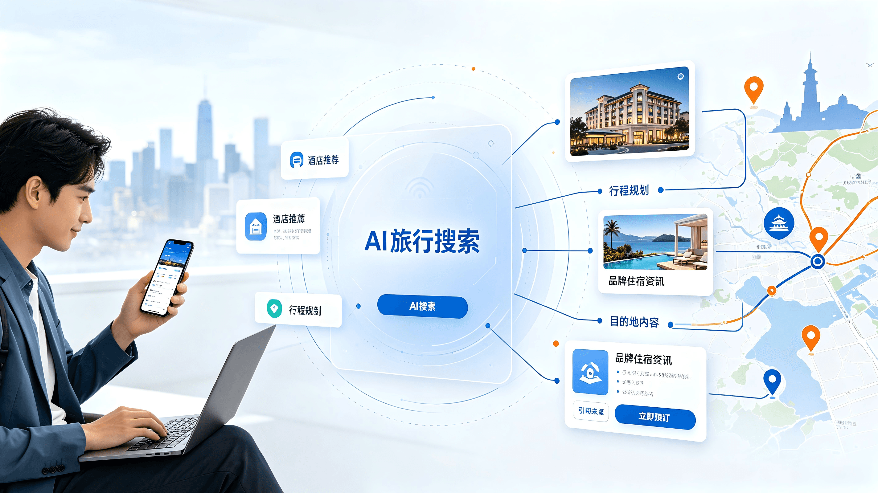 旅遊及酒店GEO：讓品牌在AI搜尋中成為旅客的信賴之選